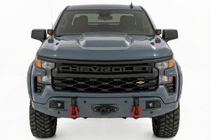 Chevrolet Silverado 1500 Bumper - Front - Rough Country - FXS - Slate Gray - '23-'26